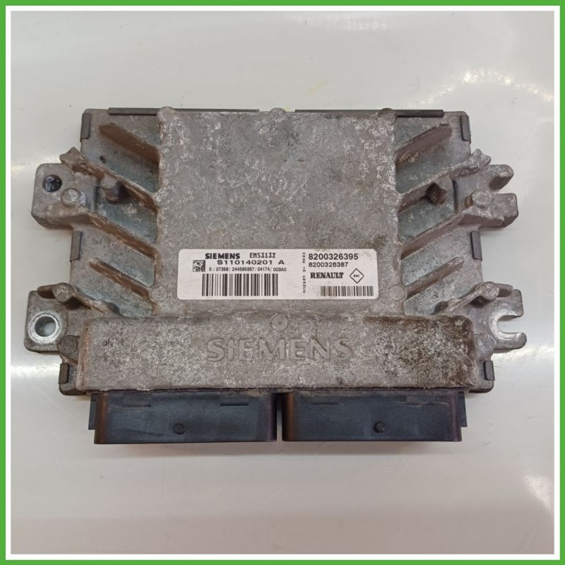 Centralina Motore Iniezione ECU SIEMENS S110140201A RENAULT CLIO 2a Serie 1.2 43kw 8200326395 2001 2010