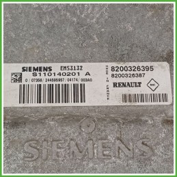 Centralina Motore Iniezione ECU SIEMENS S110140201A RENAULT CLIO 2a Serie 1.2 43kw 8200326395 2001 2010