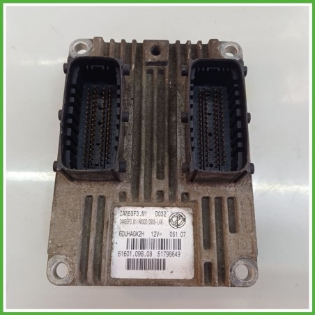 Centralina Motore Iniezione ECU MAGNETI MARELLI IAW5SF3.M1 FIAT GRANDE PUNTO 2Y 1.2 48kw 51798649 2005 2008