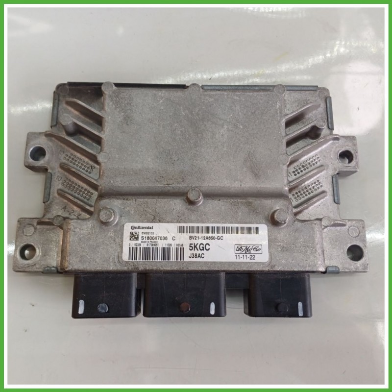 Centralina Motore Iniezione ECU SIEMENS S180047036C FORD FIESTA CB1 1.4 16V 71kw BV21-14A650-CG 2008 2013