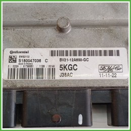 Centralina Motore Iniezione ECU SIEMENS S180047036C FORD FIESTA CB1 1.4 16V 71kw BV21-14A650-CG 2008 2013