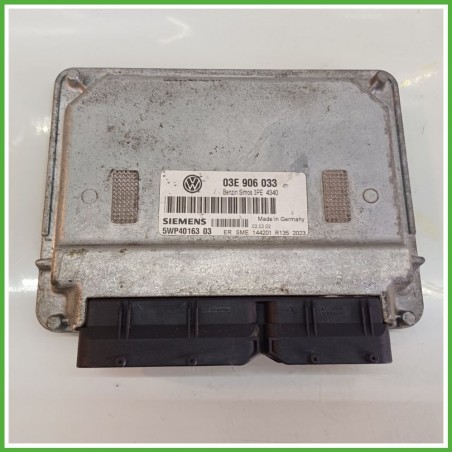 Centralina Motore Iniezione ECU SIEMENS 5WP40163-03 VOLKSWAGEN POLO 9N 1.2 12V 47kw 03E906033 2001 2005