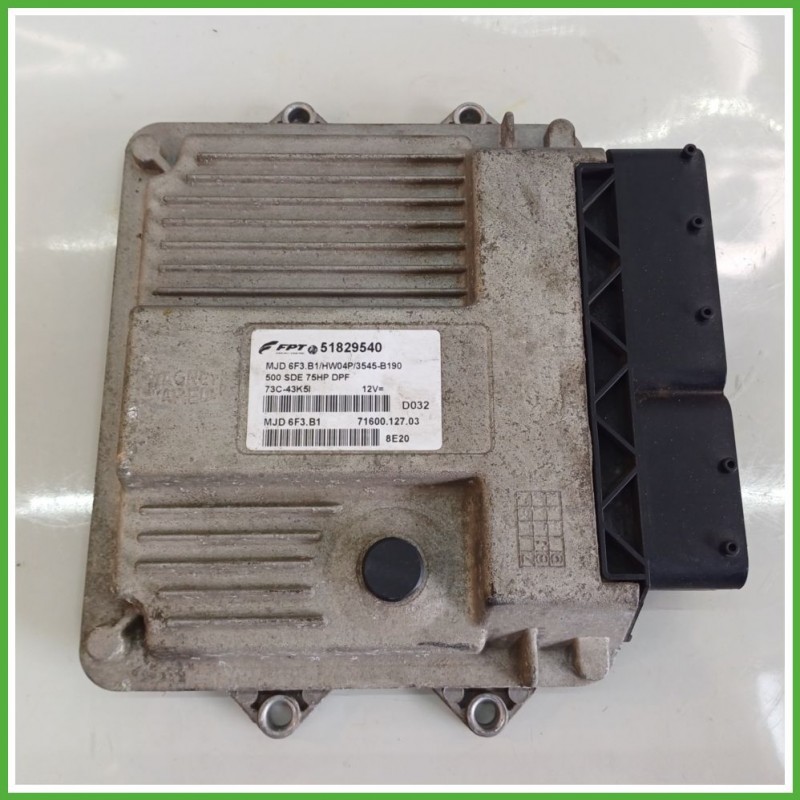 Centralina Motore Iniezione ECU MAGNETI MARELLI MJD6F3.B1 FIAT 500 3P 1.3 16V MJT 55kw 51818292 2007 2015