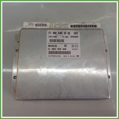 Centralina Controllo Elettronico Stabilita ESP+HBA BOSCH 0265109619 MERCEDES-BENZ Classe A W168 A1685453532 2001 2004
