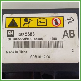 Centralina Airbag OPEL ASTRA P10 1.3 13575683 2009 2015