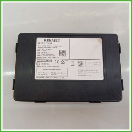 Centralina Telematic Control Module RENAULT 28275-7006R RENAULT MEGANE 4a Serie 1.5 8V dCi 2591A2323R 2016 2021