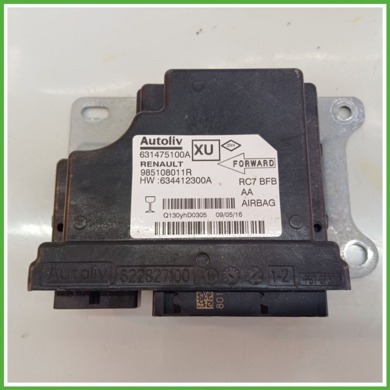 Centralina Airbag AUTOLIV 631475100A RENAULT MEGANE 4a Serie 1.5 8V dCi 985105099R 2016 2021