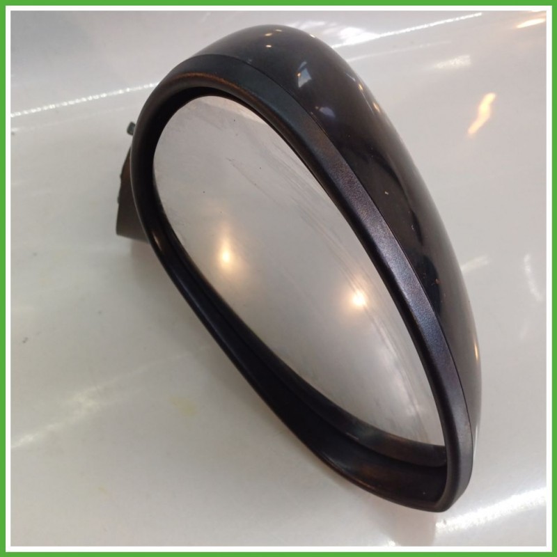 Specchio Specchietto Retrovisore Destro DX NERO FIAT 500 3P 2007 2015 FICOSA FICOMIRRORS Originale Usato