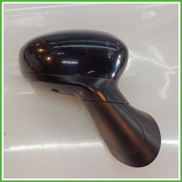 Specchio Specchietto Retrovisore Destro DX NERO FIAT 500 3P 2007 2015 FICOSA FICOMIRRORS Originale Usato