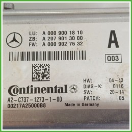Telecamera Anteriore MERCEDES-BENZ Classe A W176 5 Porte A0009001810 2015 2018 CONTINENTAL A2C7371273100
