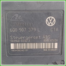 Centralina ABS Modulo Pompa ATE 10.0960-0332.3 6Q0614117H VOLKSWAGEN POLO 9N Originale Usato