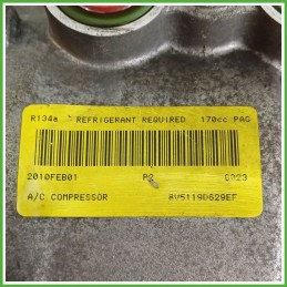 Compressore Clima AC Aria Condizionata FOMOCO 8V51-19D62-9EF FORD FIESTA CB1 1890121