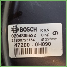 Servofreno Pompa Freni Depressore BOSCH 0204805522 PEUGEOT 108 1612195480