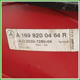Fanale Fanalino Posteriore Destro DX ULO 3330-7280-04 MERCEDES-BENZ Classe A W/C169 A1698200464 Usato