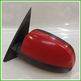 Specchio Specchietto Retrovisore Sinistro SX ROSSO OPEL MERIVA X03 2003 2010 FICOSA FICOMIRRORS Originale Usato