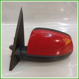 Specchio Specchietto Retrovisore Sinistro SX ROSSO OPEL MERIVA X03 2003 2010 FICOSA FICOMIRRORS Originale Usato