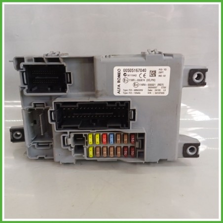 Body Computer Centralina Modulo BCM BSI DELPHI FI2-AM433RX ALFA ROMEO MiTo X6 1.3 JTDm 505167040 2008 2011