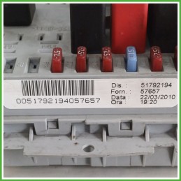 Body Computer Centralina Modulo BCM BSI LANCIA YPSILON TI 1.2 51792194 2008 2013