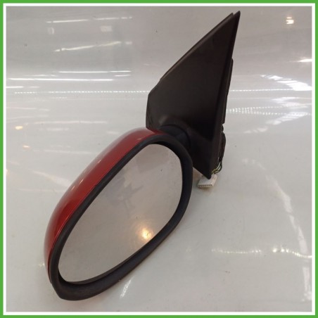 Specchio Specchietto Retrovisore Sinistro SX ROSSO LANCIA YPSILON TE 2003 2006 Originale Usato