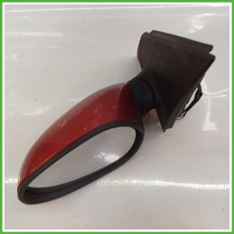 Specchio Specchietto Retrovisore Sinistro SX ROSSO LANCIA YPSILON TE 2003 2006 Originale Usato