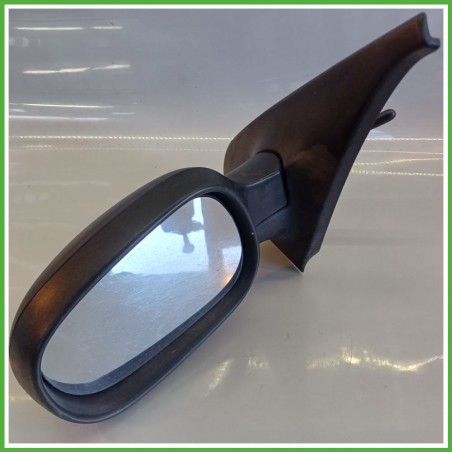 Specchio Specchietto Retrovisore Sinistro SX NERO RENAULT CLIO 2a Serie 2001 2010 SCHEFENACKER Originale Usato