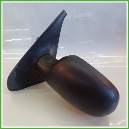 Specchio Specchietto Retrovisore Sinistro SX NERO RENAULT CLIO 2a Serie 2001 2010 SCHEFENACKER Originale Usato