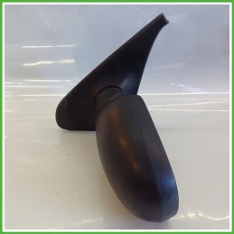 Specchio Specchietto Retrovisore Sinistro SX NERO RENAULT CLIO 2a Serie 2001 2010 SCHEFENACKER Originale Usato
