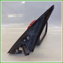Specchio Specchietto Retrovisore Destro DX ROSSO OPEL MERIVA X03 2003 2010 FICOSA FICOMIRRORS Originale Usato