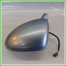 Specchio Specchietto Retrovisore Sinistro SX GRIGIO OPEL CORSA S07 2006 2011 Originale Usato
