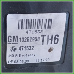 Specchio Specchietto Retrovisore Destro DX BLU OPEL ZAFIRA A05 2005 2010 VARROC 471532 Originale Usato