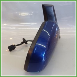 Specchio Specchietto Retrovisore Destro DX BLU OPEL ZAFIRA A05 2005 2010 VARROC 471532 Originale Usato