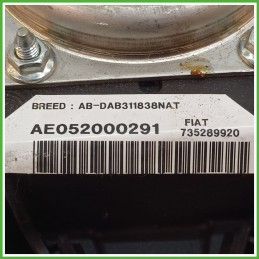Airbag Guidatore Sinistro SX ALFA ROMEO 147 W8 1.6 16V Twin Spark 735289920 2004 2011 ALFA ROMEO AB-DAB311838NAT