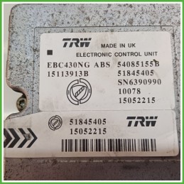Centralina ABS Modulo Pompa TRW EBC430NG 71754798 LANCIA YPSILON TI Originale Usato