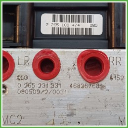 Centralina ABS Modulo Pompa BOSCH 0265800315 71718843 FIAT PUNTO 1N/1P Originale Usato