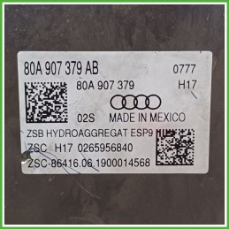 Centralina ABS Modulo Pompa BOSCH 0265291592 80A614517FBEF AUDI Q5 FYB Originale Usato