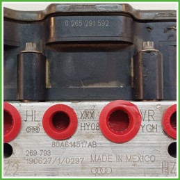 Centralina ABS Modulo Pompa BOSCH 0265291592 80A614517FBEF AUDI Q5 FYB Originale Usato