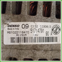 Alternatore DENSO MS1022118470 LANCIA YPSILON TE 52003532
