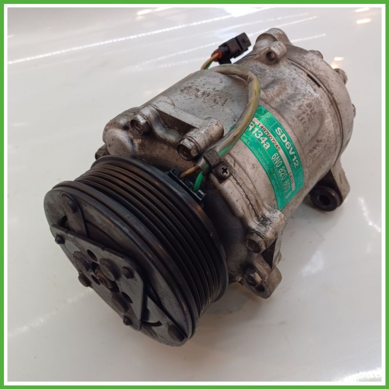 Compressore Clima AC Aria Condizionata SANDEN SD6V12 VOLKSWAGEN LUPO 6X 6N0820803C
