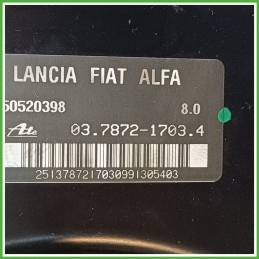 Servofreno Pompa Freni Depressore ATE 03.7872-1703.4 ALFA ROMEO GIULIETTA X7 1.6 JTDm 77365597