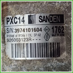 Compressore Clima AC Aria Condizionata SANDEN PXC14 RENAULT MEGANE 4a Serie 926003123R