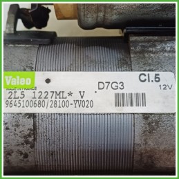 Motorino Avviamento VALEO D7G3 CITROEN XSARA PICASSO 5802Z8