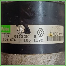 Motorino Avviamento VALEO D7E6 RENAULT CLIO 2a Serie 8200049826