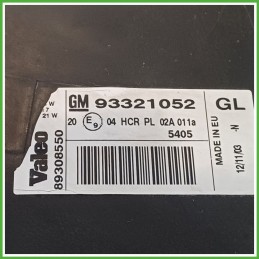 Faro Fanale Proiettore Anteriore Sinistro SX VALEO 89308550 OPEL MERIVA X03 93175364 Usato