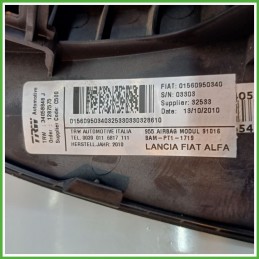 Airbag Ginocchia Guidatore Sinistro SX ALFA ROMEO MiTo X6 1.6 16V JTDm 156095034 2008 2011 TRW 3405884B