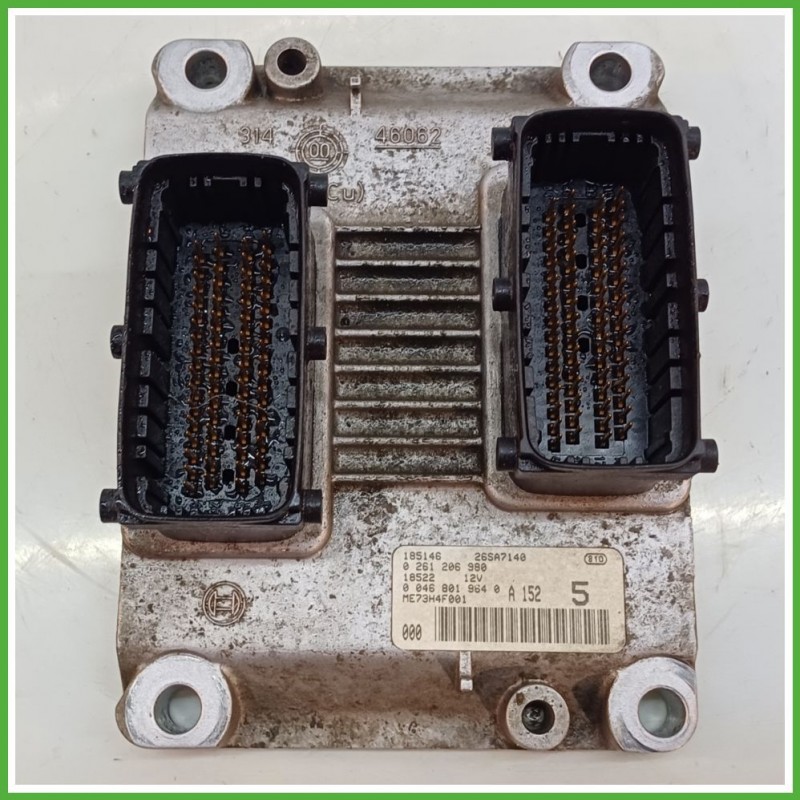Centralina Motore Iniezione ECU BOSCH 0261206980 FIAT PUNTO 1N/1P 1.2 16V 59kw 46782632 1999 2005