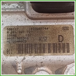 Centralina Motore Iniezione ECU BOSCH 0261207727 ALFA ROMEO 147 W8 1.6 16V Twin Spark 77kw 73501813 2004 2011