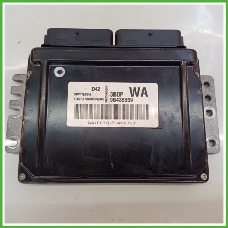 Centralina Motore Iniezione ECU SIEMENS 5WY1E07G CHEVROLET (DAEWOO) KALOS T200 1.2 53kw 96376652 2005 2008