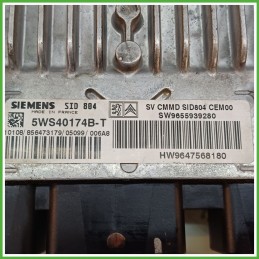 Centralina Motore Iniezione ECU SIEMENS 5WS40174B-T CITROEN C2 1.4 50kw 1940WS 2003 2010