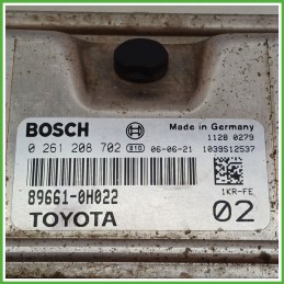 Centralina Motore Iniezione ECU BOSCH 0261208702 PEUGEOT 107 1.0 50kw 896610H022 2005 2014