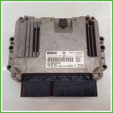 Centralina Motore Iniezione ECU BOSCH 0281015573 ALFA ROMEO MiTo X6 1.6 16V JTDm 88kw 51865263 2008 2011